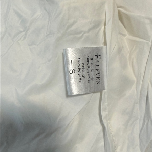 ELLEVEN Ivory Puffer Vest - Picture 3 of 7